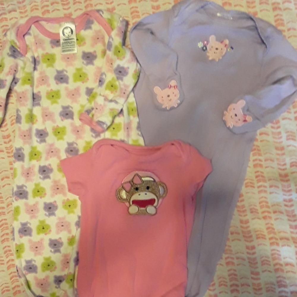 0-6 mos girls bundle